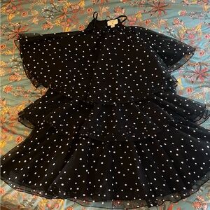 Kate Spade Black and White Polka Dot Dress